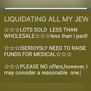 LIQUIDATING ALL MY STOCK!!! PLEASE TAKE A LOOK!!